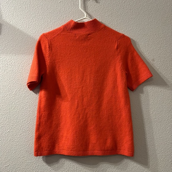 Loft mock turtleneck short sleeve sweater size XXS - Picture 3 of 4